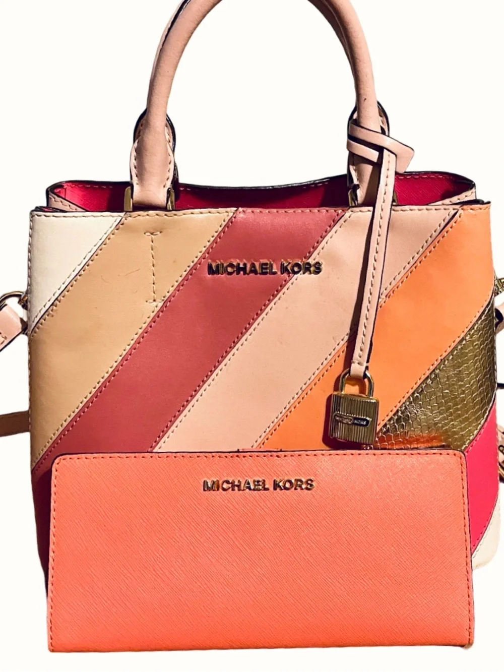 Color Block Michael Kors 2 Piece Set